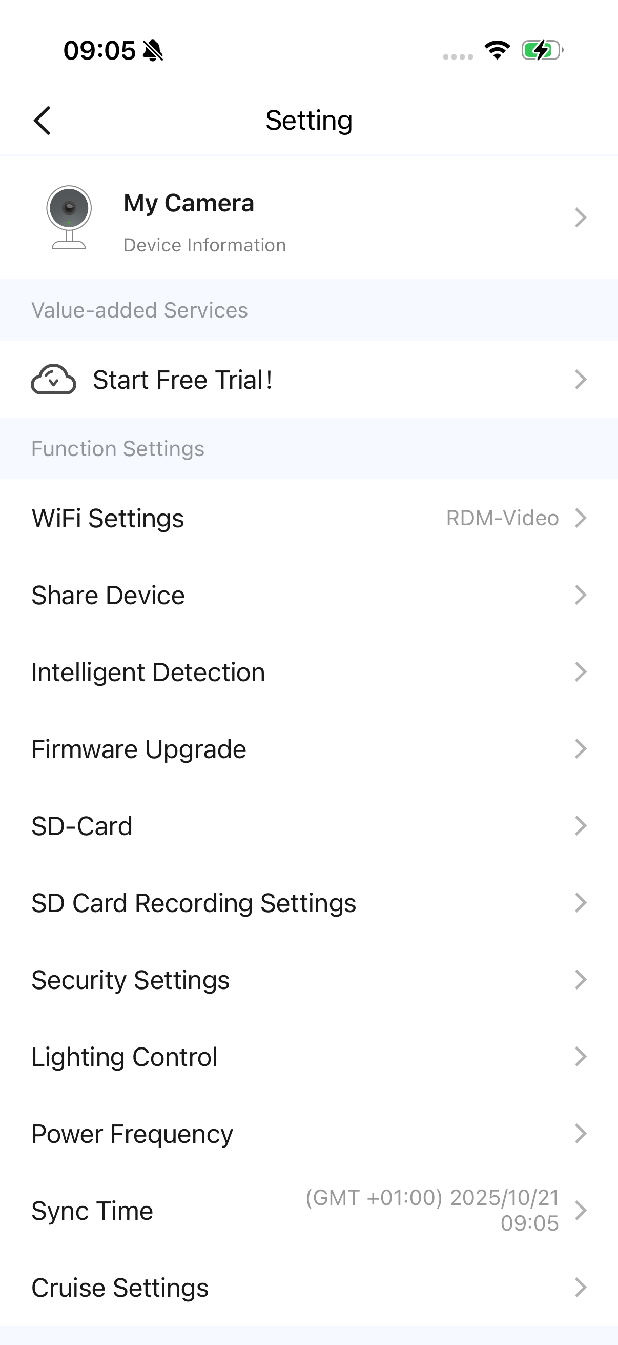 Software for configuring the HomePilot HD camera - Video Management ...