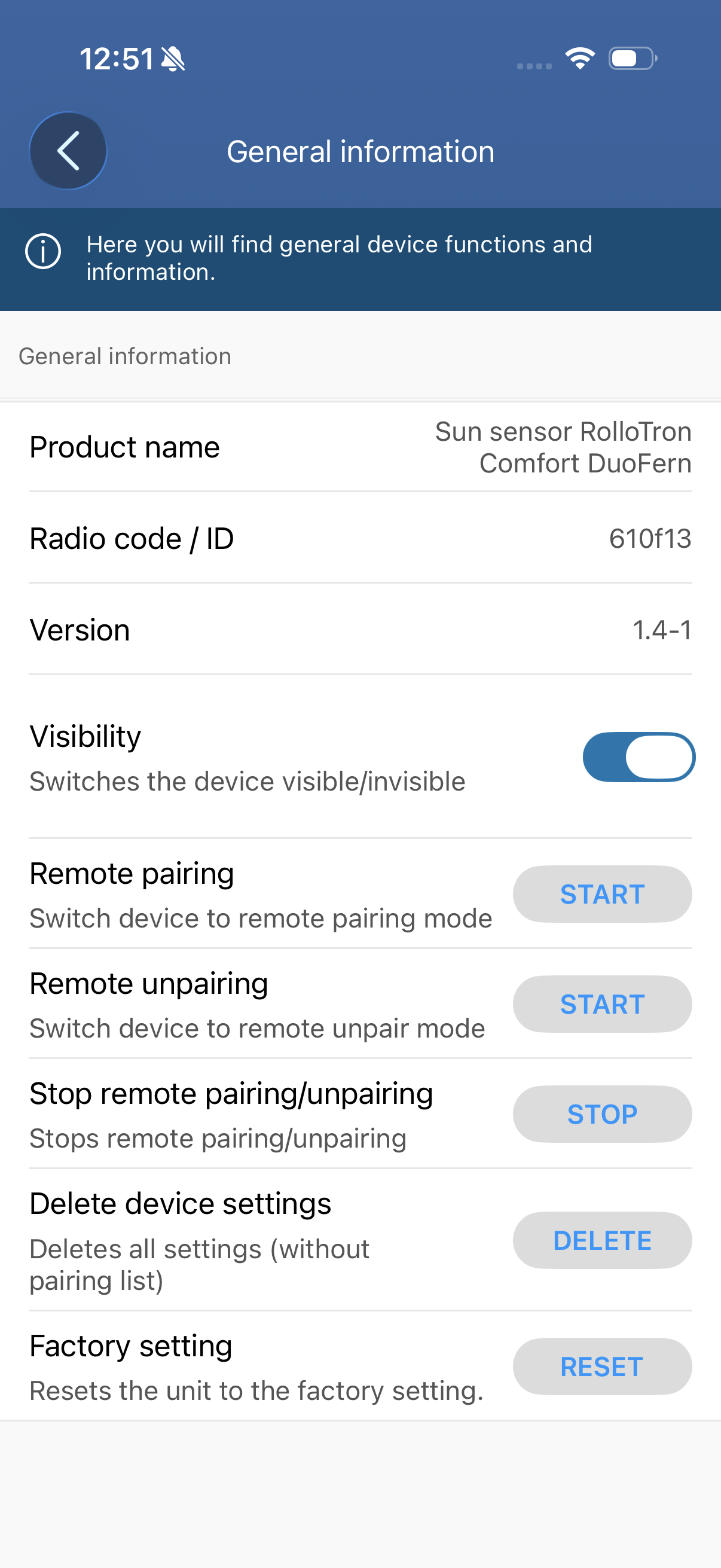 Visibility of devices. How can I make devices that have been made ...