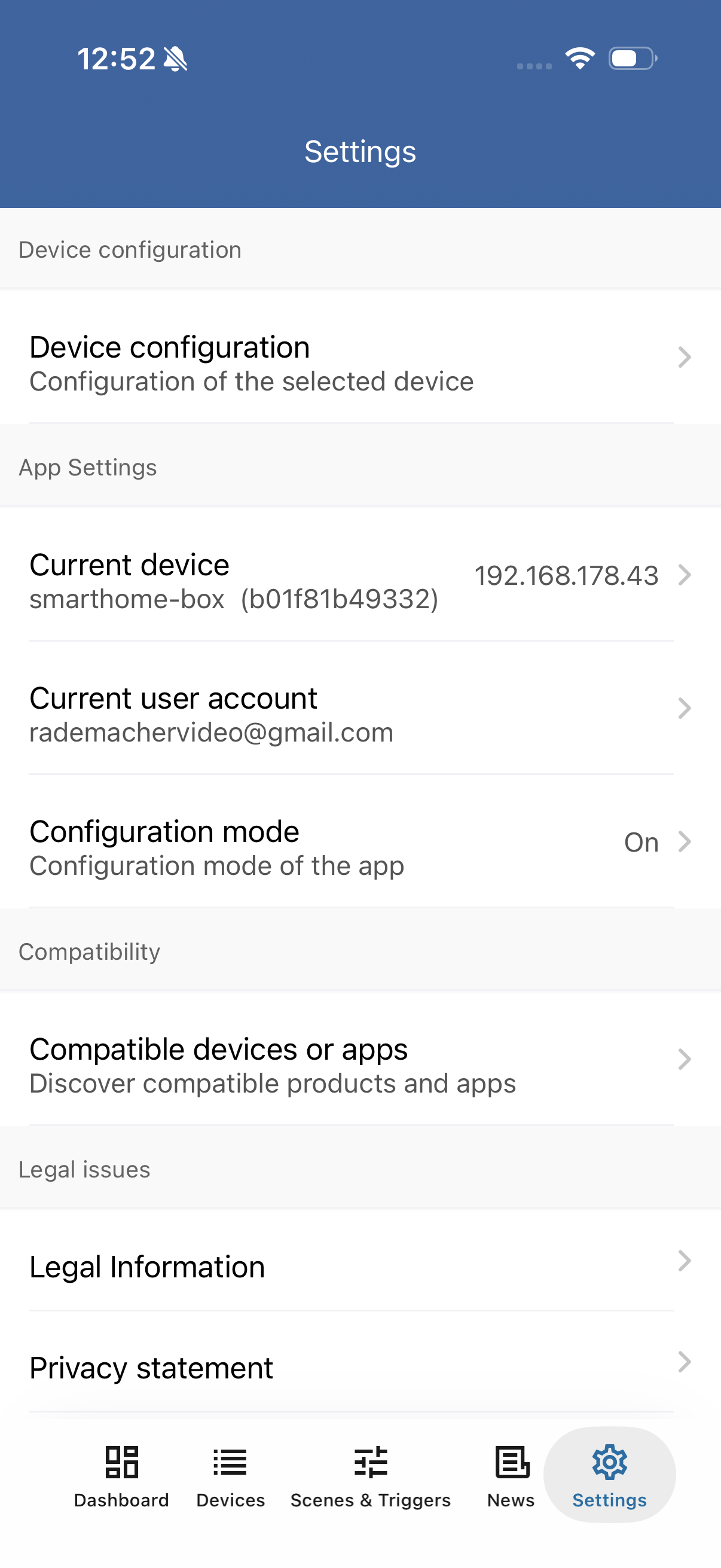 Visibility of devices. How can I make devices that have been made ...