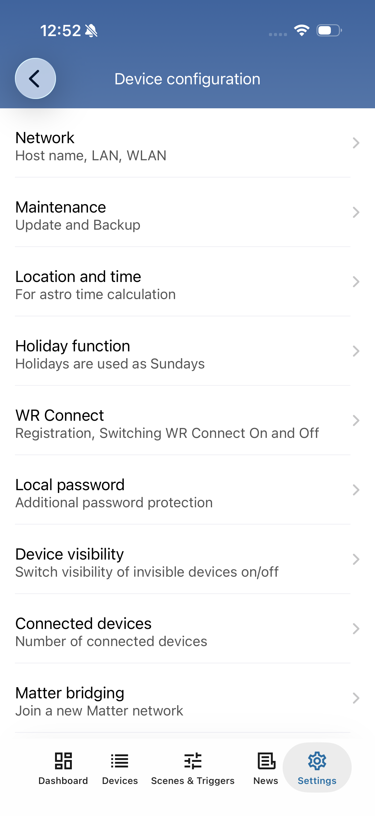 Visibility of devices. How can I make devices that have been made ...